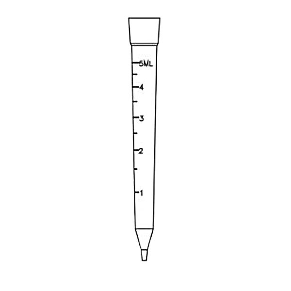 Pipette Macro Tip 5mL/5000uL Polypropylene, White