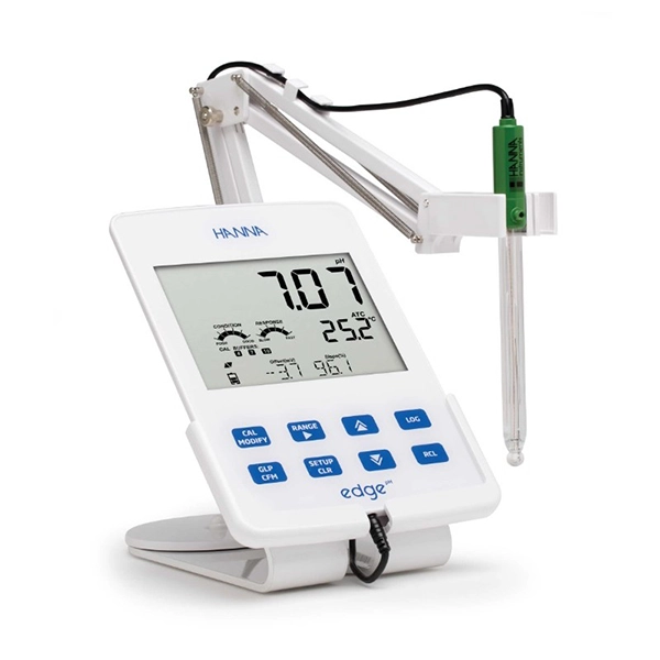 Edge pH Meter, -2.00-16 pH without probe
