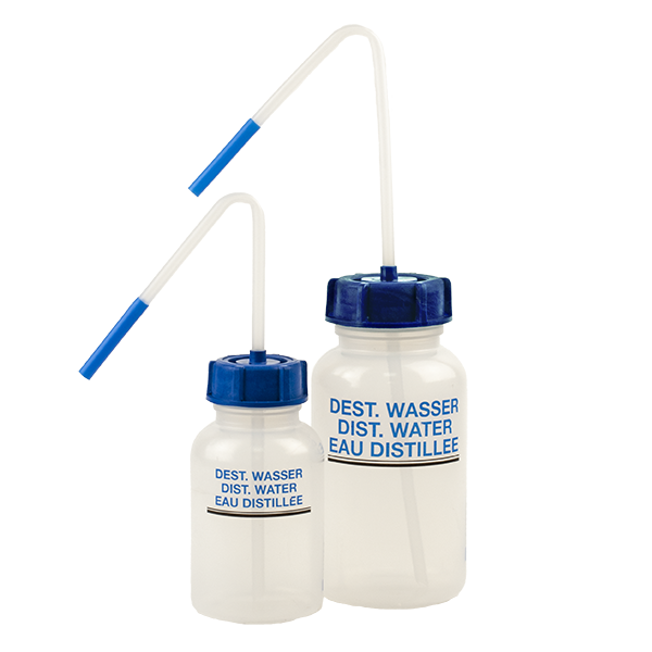 Distilled Water Pre-Printed Wash Bottle