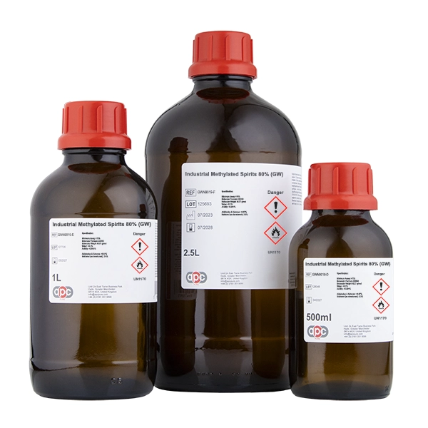 Industrial Methylated Spirits 80% (GW)