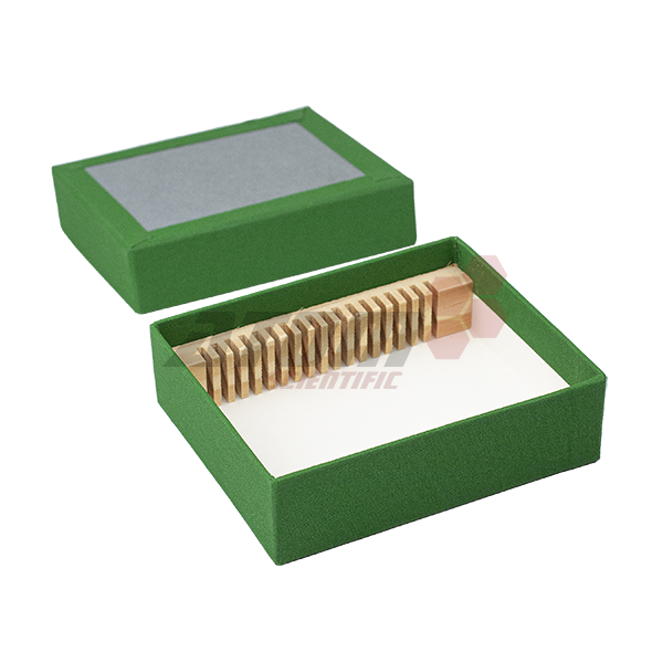 Slide Postal Box, Green, 18 Slide Capacity
