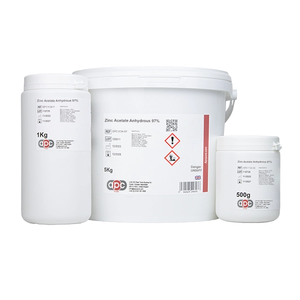 Zinc Acetate Anhydrous 97%